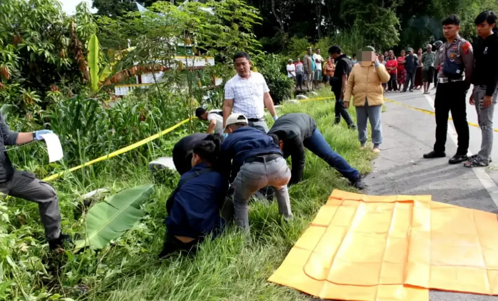 Pria di Samosir Tewas dalam Kecelakaan Motor